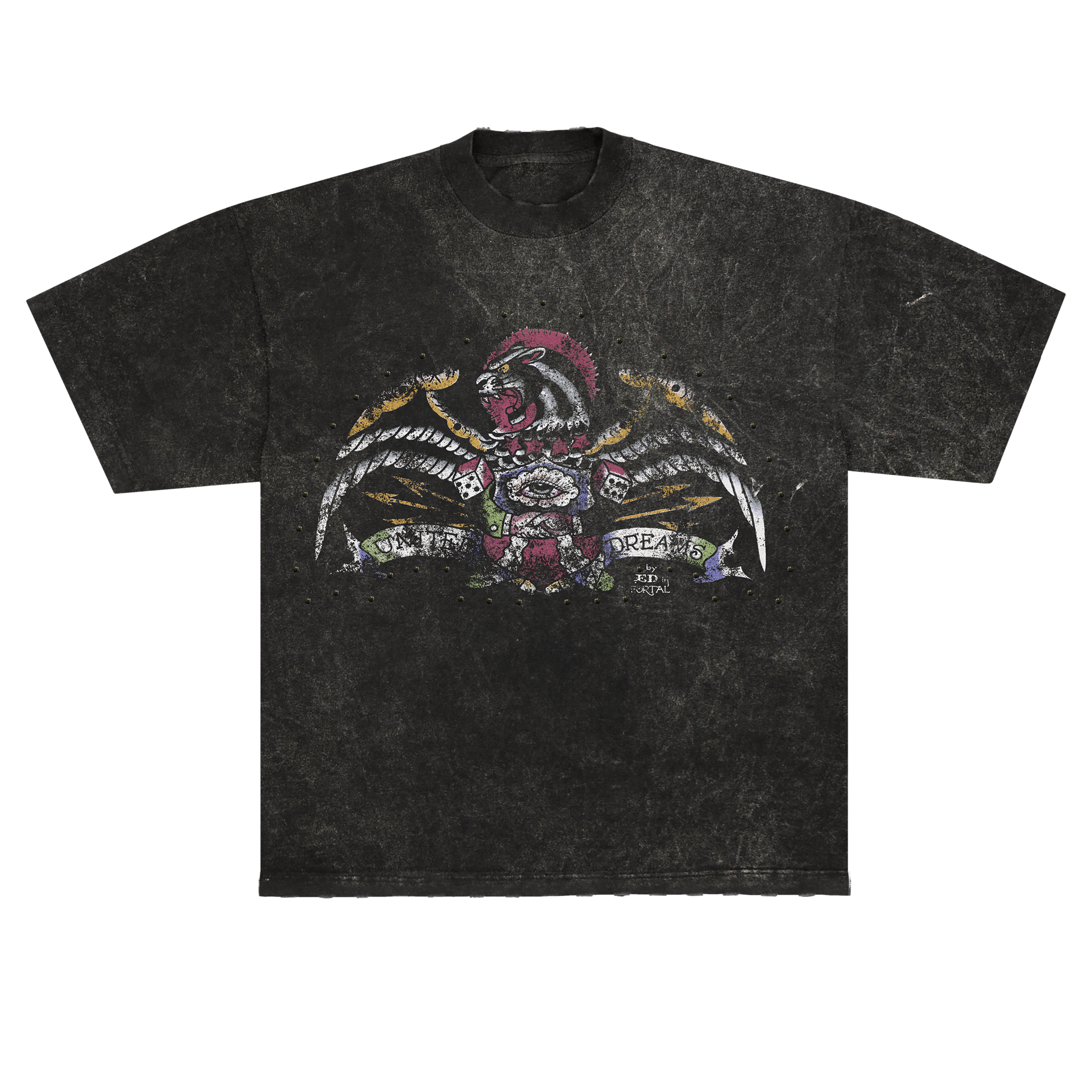 Ed Hardy x Matuê "Until Dreams" Camiseta