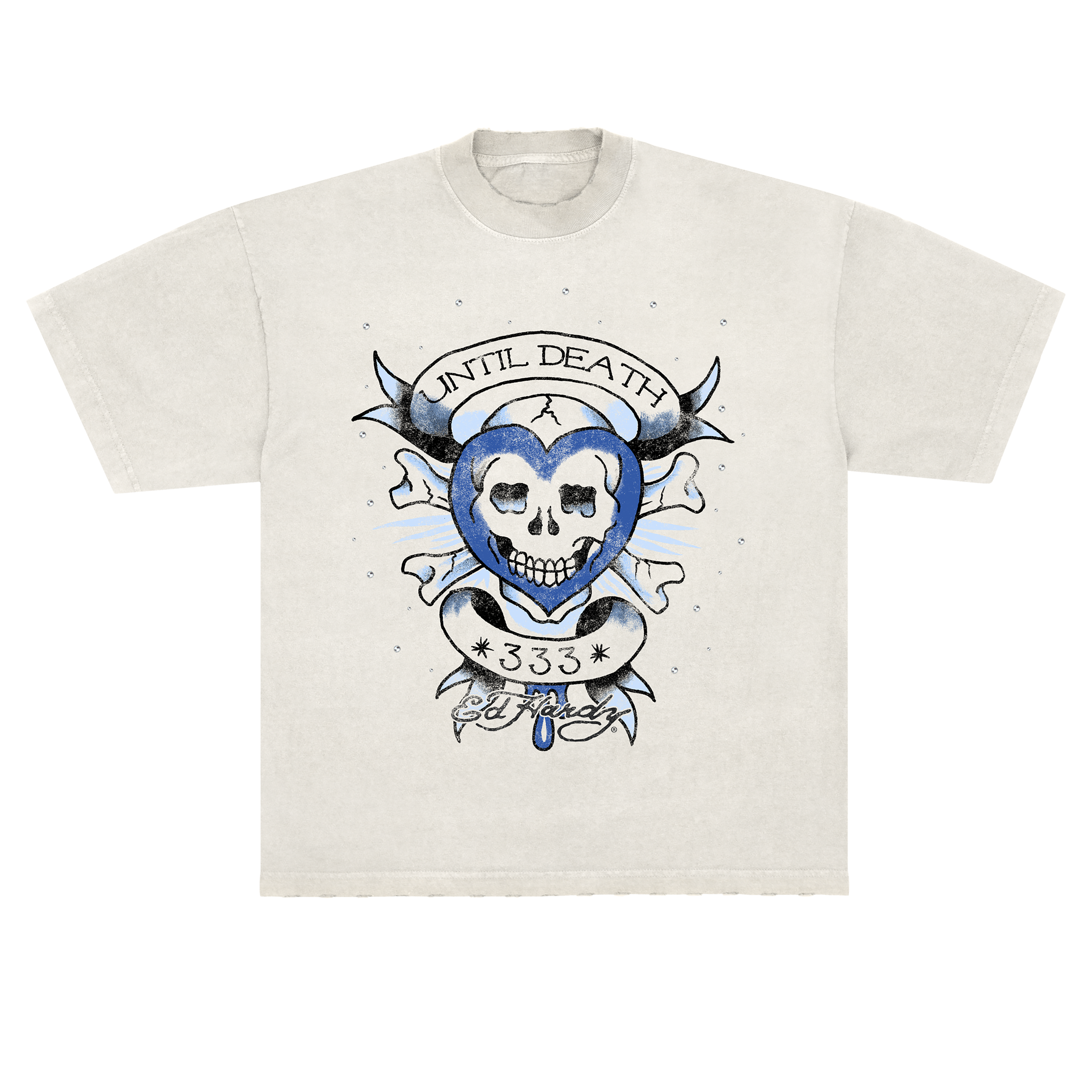 Ed Hardy x Matuê "Until Death" Camiseta