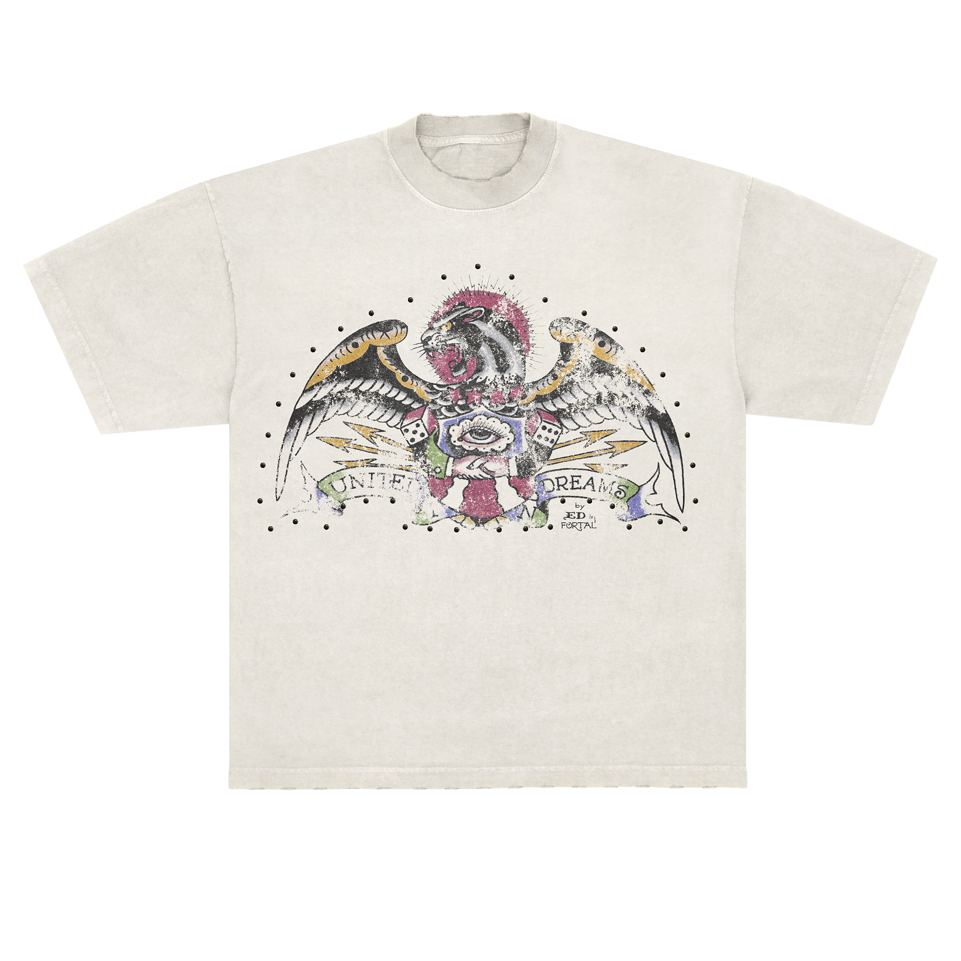 Ed Hardy x Matuê "Until Dreams" Camiseta